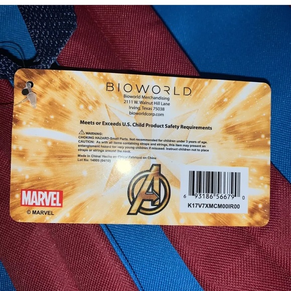 MARVEL Bioworld Backpack Lunch Box Duo - Picture 6 of 13